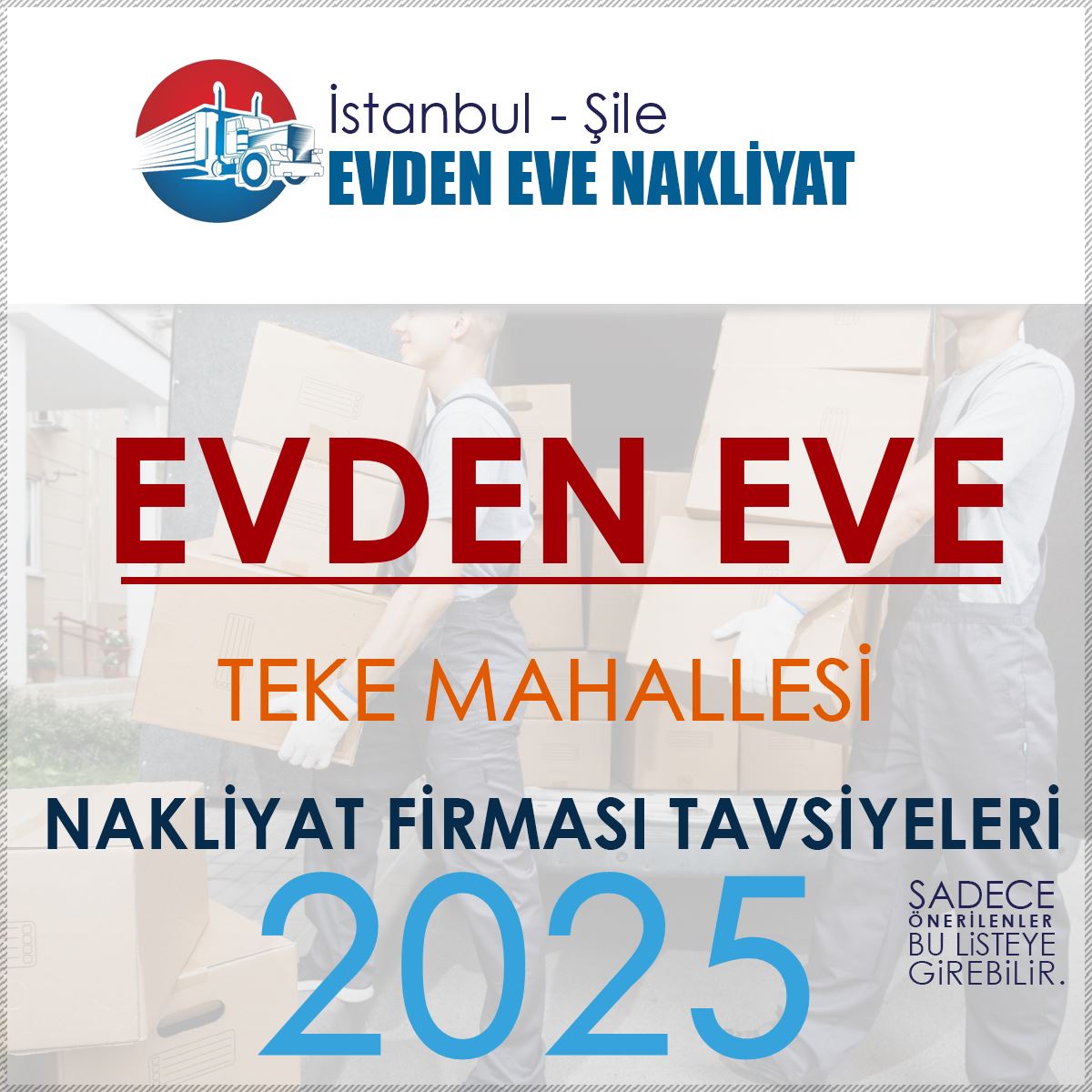 Teke Evden Eve Nakliyat Firmaları